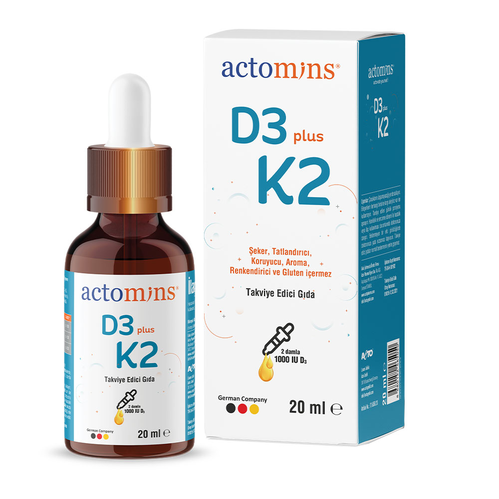 Actomins® D3 Plus K2
